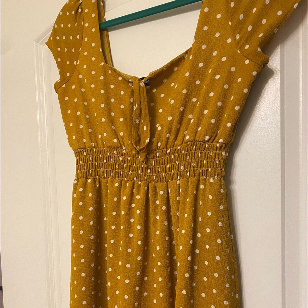 Baby doll, polka dot dress